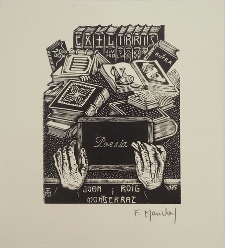 La bibliothèque de Poésie François Maréchal