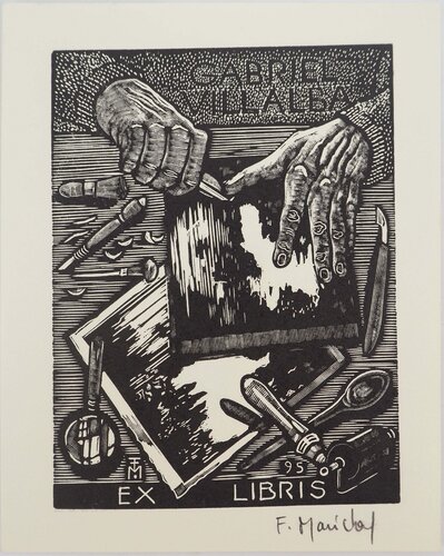 L'atelier du graveur von François Maréchal, Druck kaufen auf Singulart
