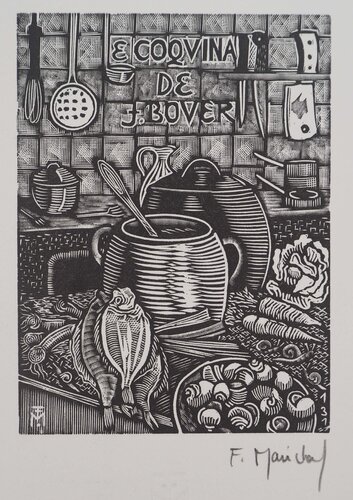 Les marmites von François Maréchal, Druck kaufen auf Singulart