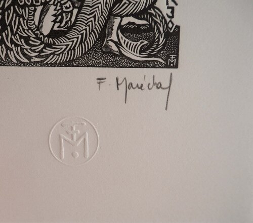 Archange Michel by François Maréchal, Print for Sale on Singulart