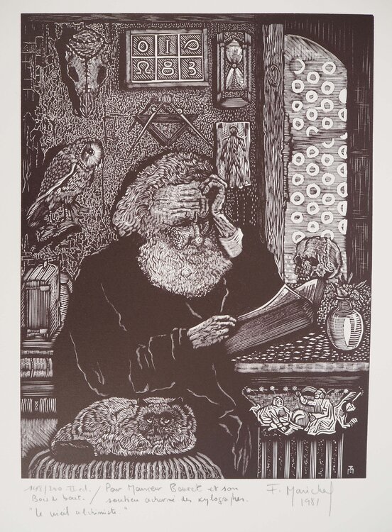 Le vieil alchimiste François Maréchal