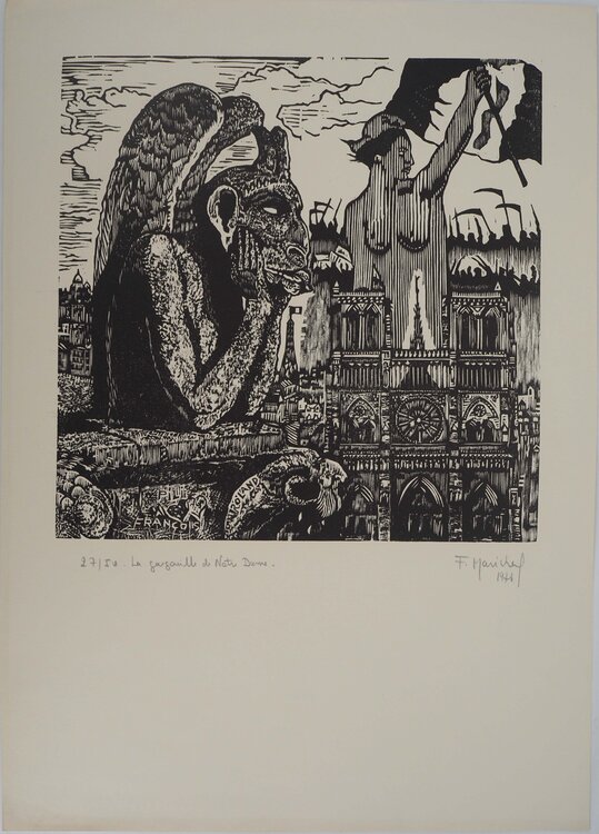 La gargouille de Notre Dame François Maréchal