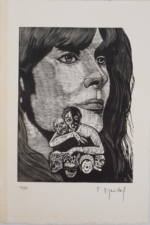 Femme aux sept visages François Maréchal