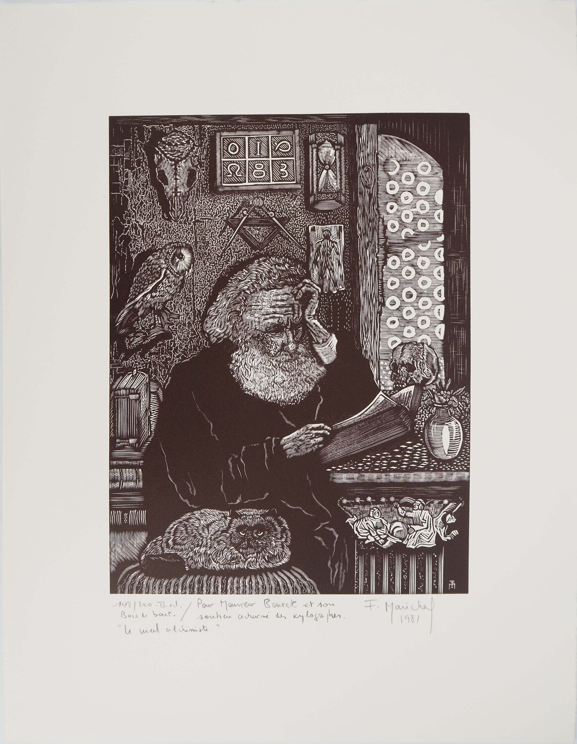 Le vieil alchimiste François Maréchal Édition à vendre