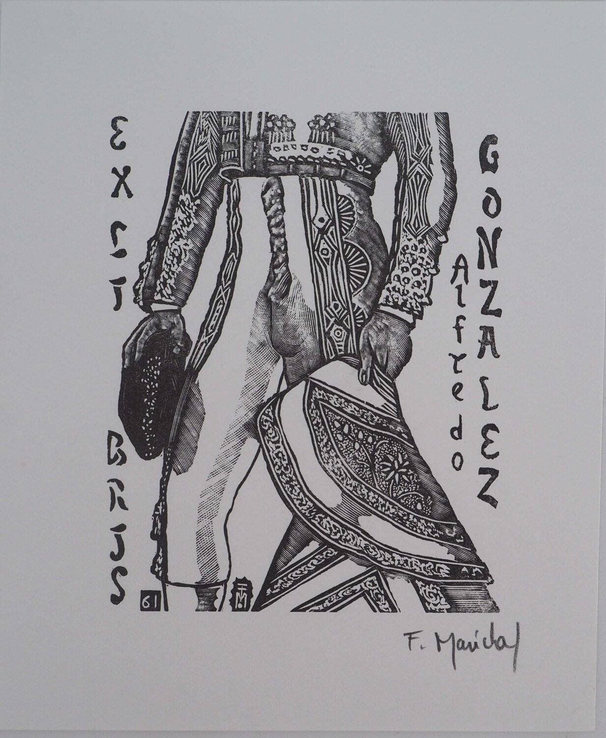 Le toréador François Maréchal Print for sale