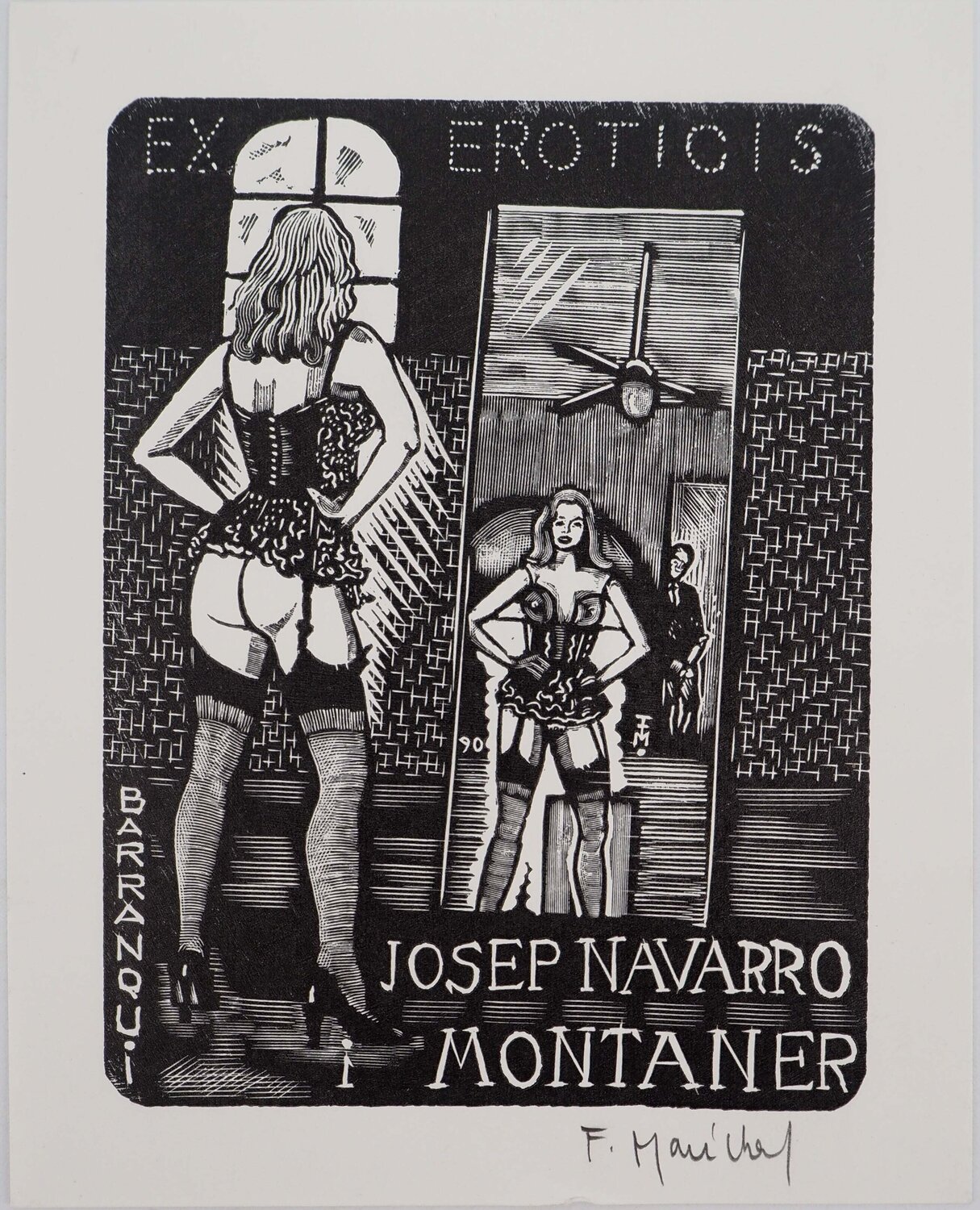 Voyeurisme François Maréchal Print for sale