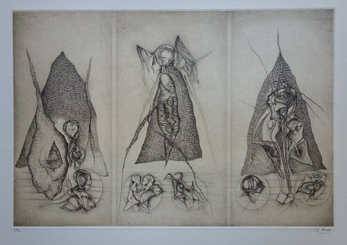 FRED DEUXのアートブック FRED DEUXのアートブック（Fred Deux signed original lithograph）