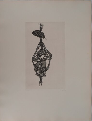 Débandement, Gravure originale signée by Fred Deux, Print for Sale on Singulart