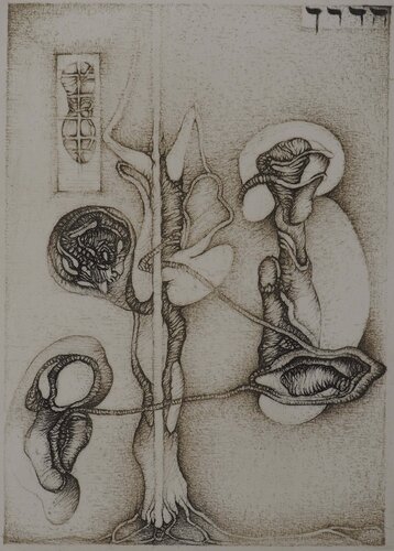 Le chemin du voyageur van Fred Deux, Afdruk te koop op Singulart