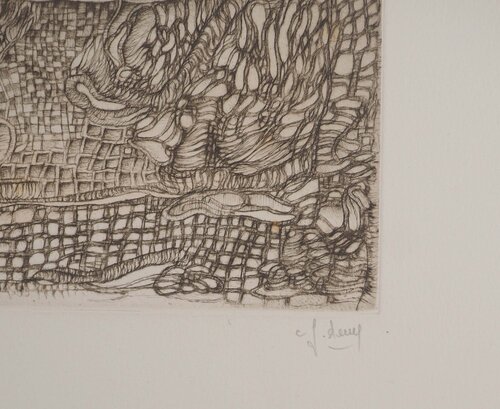 Le secret du lien di Fred Deux, Stampa in vendita su Singulart