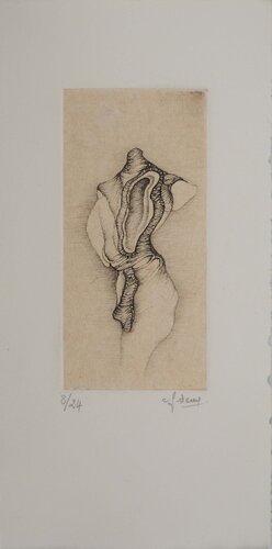 A main nue, Gravure originale signée by Fred Deux, Print for Sale on Singulart