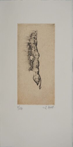 Verbe noir, Gravure originale signée by Fred Deux, Print for Sale on Singulart
