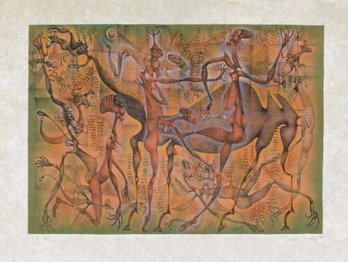 Danse tribale by Frédéric Bouche, Print for Sale on Singulart