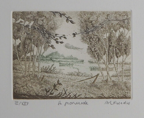La promenade by Frédéric Menguy, Print for Sale on Singulart