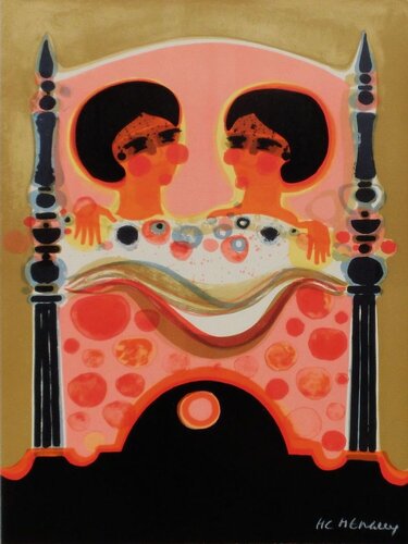 1975 - Les Angéliques - la sieste by Frédéric Menguy, Print for Sale on Singulart