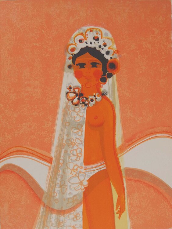 Portrait d'une mariée Frédéric Menguy