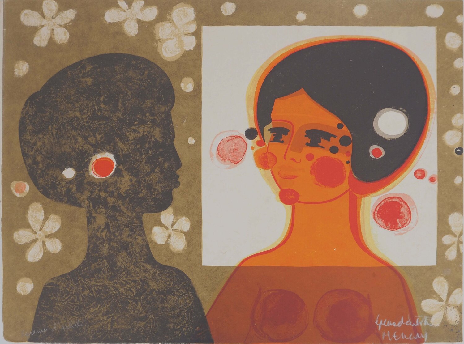 La Femme et son Reflet  Frédéric Menguy Stampa in vendita