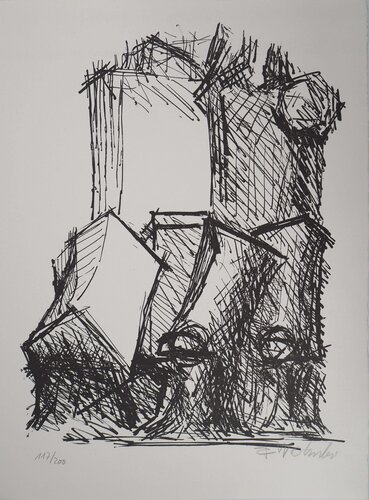 Bâtiment by Fritz Wotruba, Print for Sale on Singulart