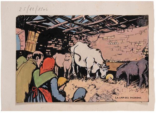 La Casa del Padrone by Gabriele Galantara, Work on Paper for Sale on Singulart