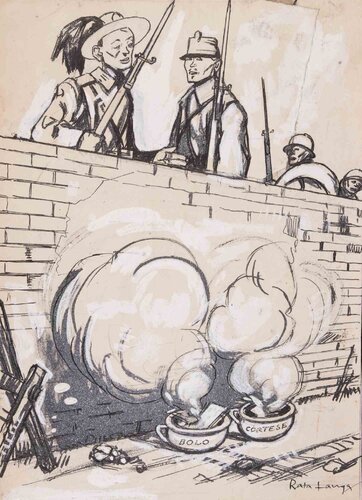 The Trench di Gabriele Galantara, Opera su carta in vendita su Singulart