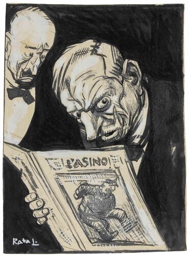 The Donkey's Magazine by Gabriele Galantara, Work on Paper for Sale on Singulart