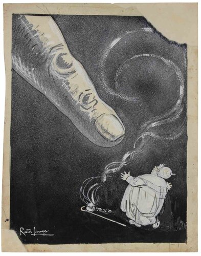The Punishment de Gabriele Galantara, Obra en papel a la venta en Singulart