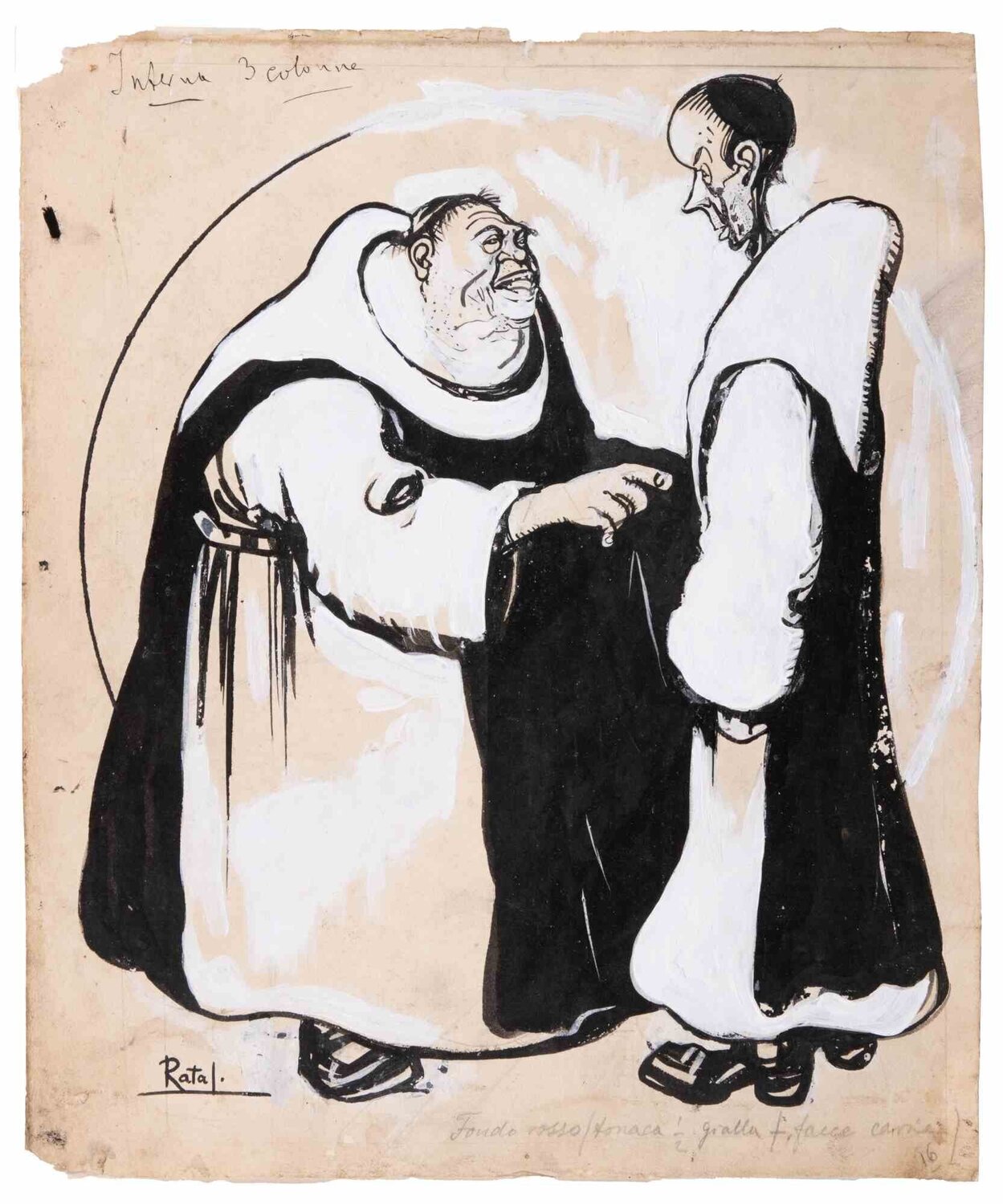 The Monks Gabriele Galantara