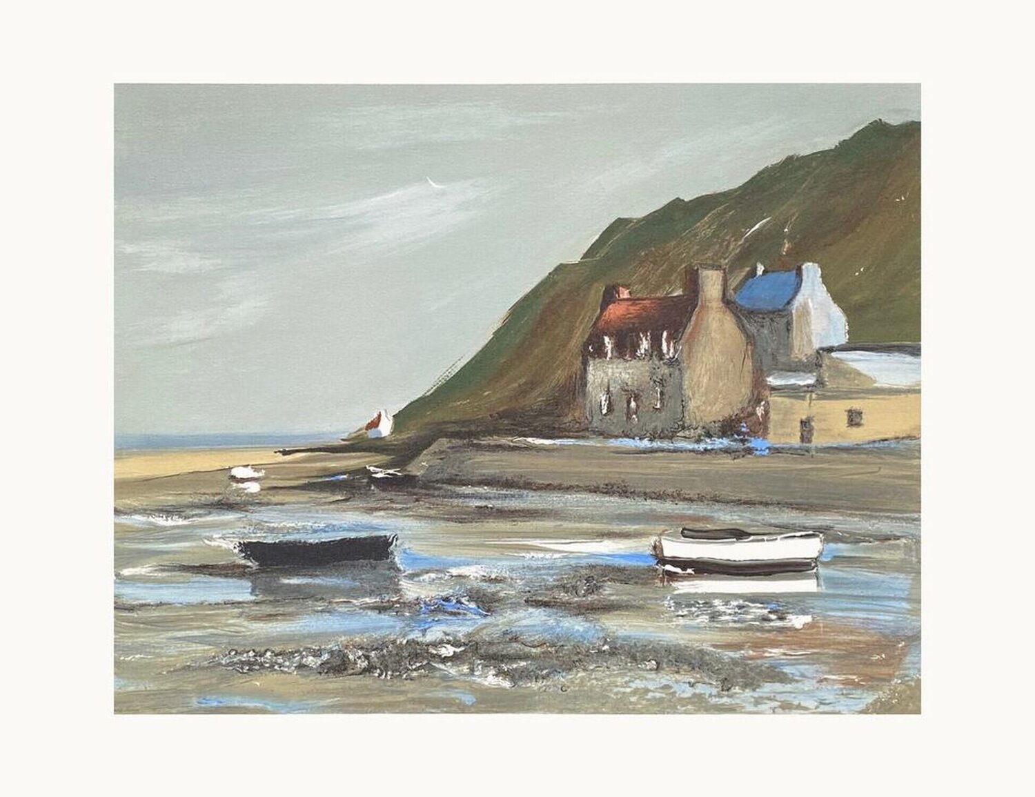Maisons au bord de l'eau Georges Laporte Druck zu verkaufen