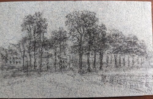 Paysage by Georges Michel, 종이 for Sale on Singulart