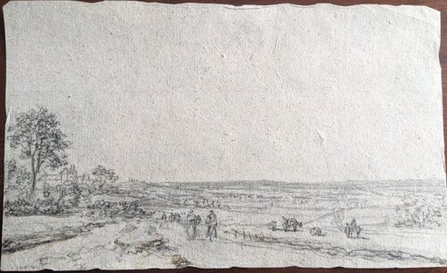 Paysage by Georges Michel, 종이 for Sale on Singulart