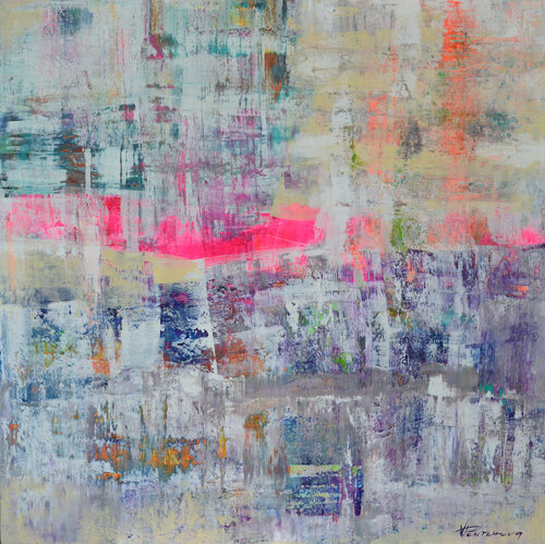 FROSTY MORNING di Vania Bouwmeester Pentcheva, Pittura in vendita su Singulart