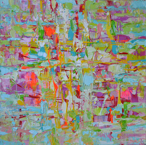 Hope And Harmony 3 de Vania Bouwmeester Pentcheva, Pintura a la venta en Singulart