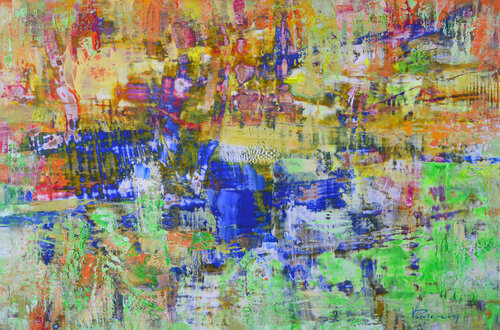 Fusion for Tranquillity von Vania Bouwmeester Pentcheva, Malerei kaufen auf Singulart