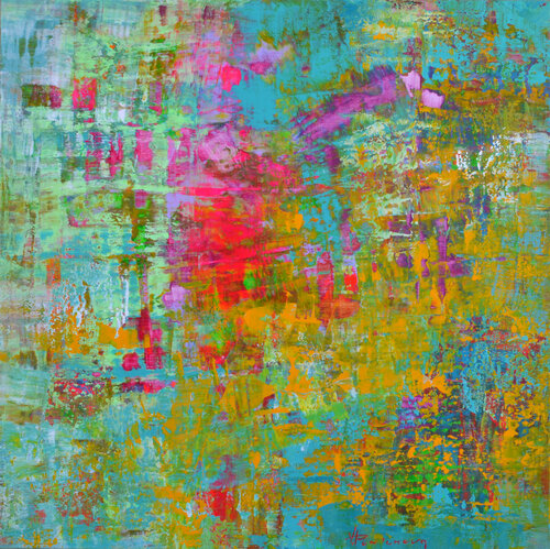 Spring Inspires Hope di Vania Bouwmeester Pentcheva, Pittura in vendita su Singulart