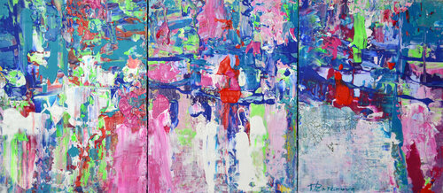 Blossoms In The Snow by Vania Bouwmeester Pentcheva, Painting for Sale on Singulart