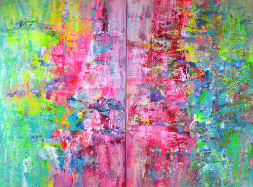 After The Storm. Diptych von Vania Bouwmeester Pentcheva, Malerei kaufen auf Singulart
