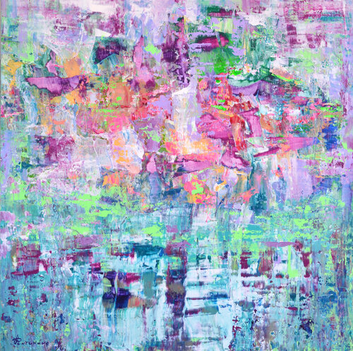 Giverny par Vania Bouwmeester Pentcheva, Peinture en vente sur Singulart