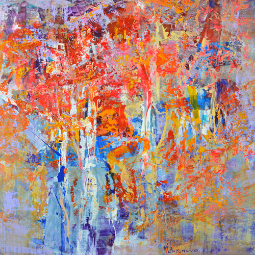 Sunny Autumn par Vania Bouwmeester Pentcheva, Peinture en vente sur Singulart