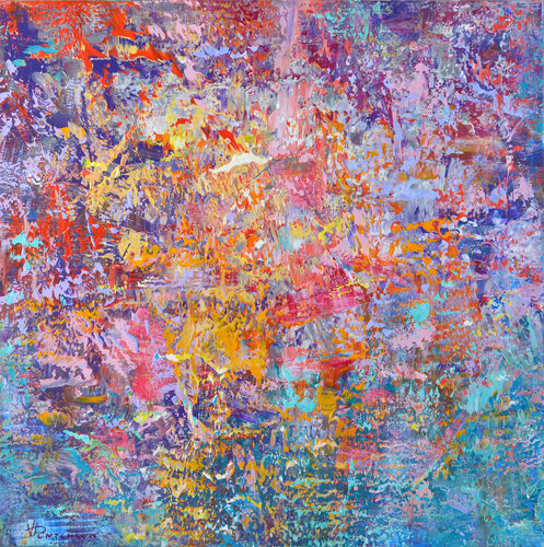 Love Is Patient par Vania Bouwmeester Pentcheva, Peinture en vente sur Singulart