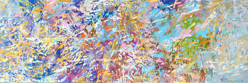 Pretty Blossoms par Vania Bouwmeester Pentcheva, Peinture en vente sur Singulart