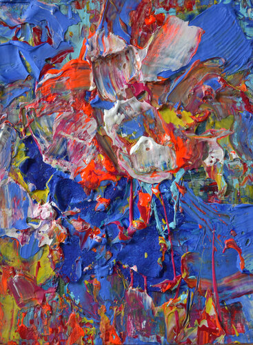Night Flowers van Vania Bouwmeester Pentcheva, Schilderij te koop op Singulart