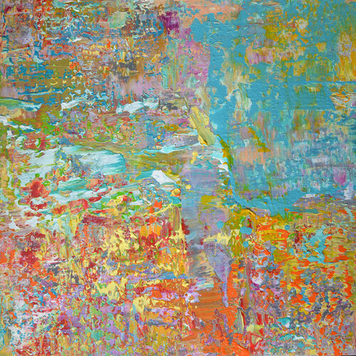 Colours Of Summer 1 van Vania Bouwmeester Pentcheva, Schilderij te koop op Singulart