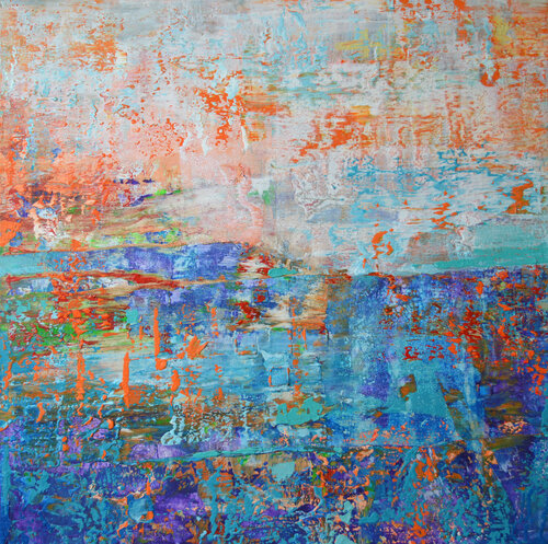 Blue Waters von Vania Bouwmeester Pentcheva, Malerei kaufen auf Singulart