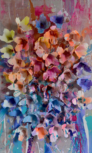 Spring Flowers by Vania Bouwmeester Pentcheva, 기타 매체 for Sale on Singulart