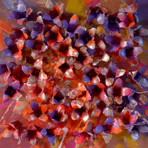 Autumn Flowers - Light Object di Vania Bouwmeester Pentcheva, Altri media in vendita su Singulart