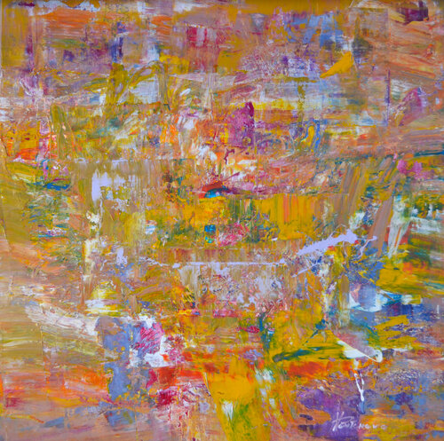 Ochre Winds van Vania Bouwmeester Pentcheva, Schilderij te koop op Singulart