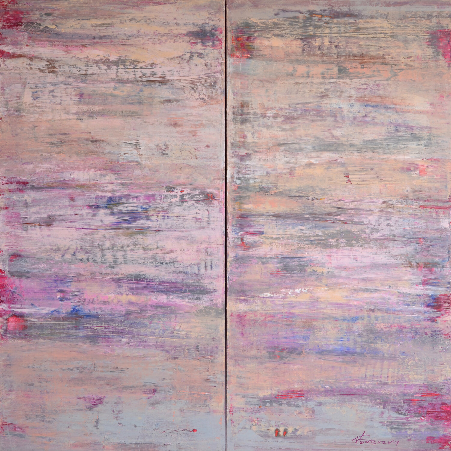 Scent and Dust of Roses Vania Bouwmeester Pentcheva Originalgemälde zu verkaufen