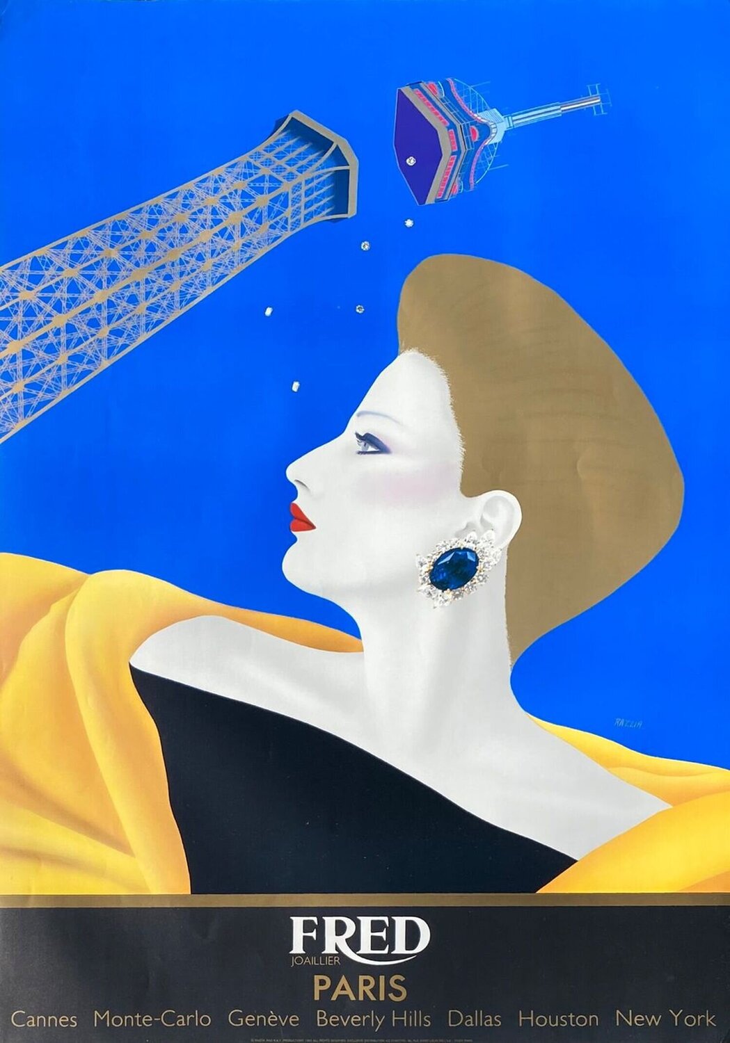Fred Joaillier - Paris II Gérard Courbouleix-Deneriaz Druck zu verkaufen