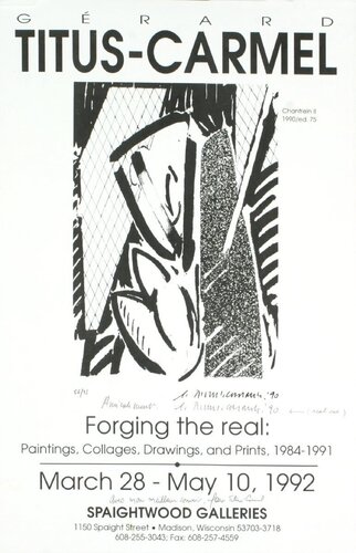 Forging the Real by Gérard Titus-Carmel, Print for Sale on Singulart