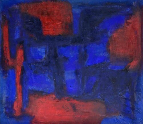 Abstract Composition van Giorgio Lo-Fermo, Schilderij te koop op Singulart
